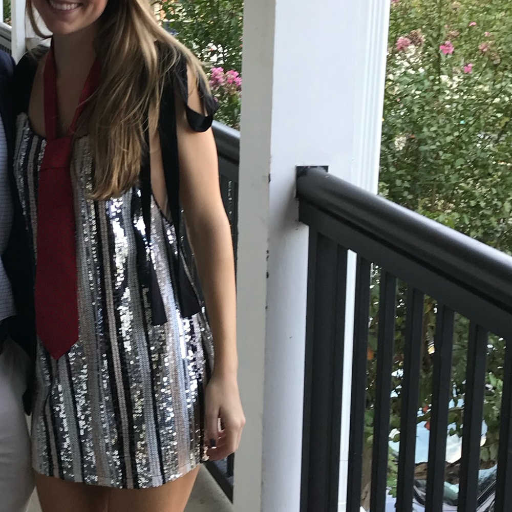 NBD Sparkly Mini Dress